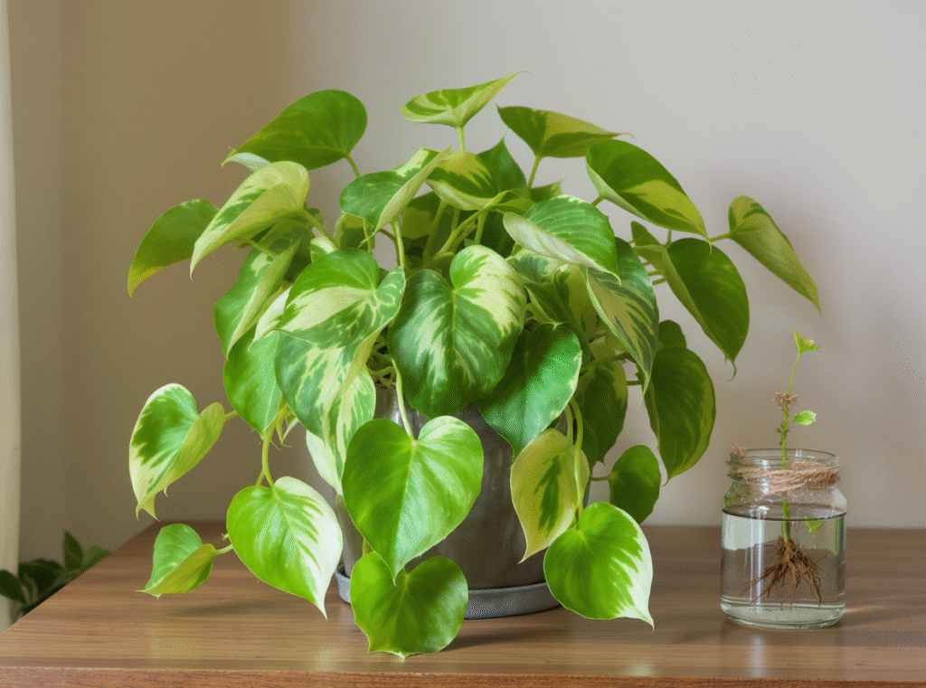 گیاه پتوس: راهنمای جامع نگهداری و تکثیر برای خانه‌ی سبز شما