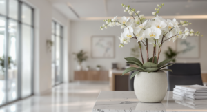 گل مصنوعی اداری: راهنمای انتخاب و چیدمان حرفه‌ای