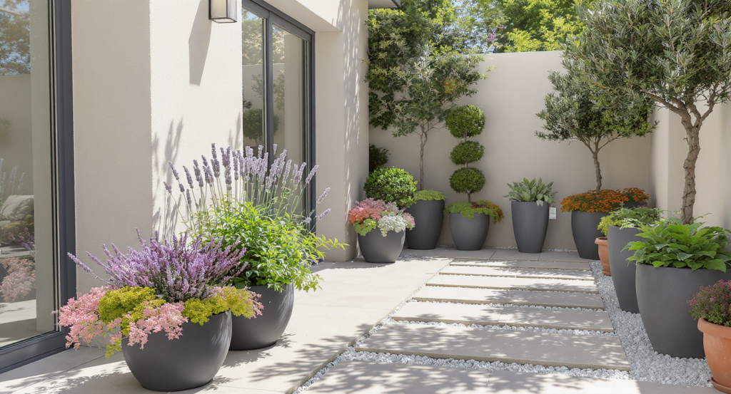 گل مصنوعی فضای باز: راهنمای جامع انتخاب و نگهداری برای حیاط