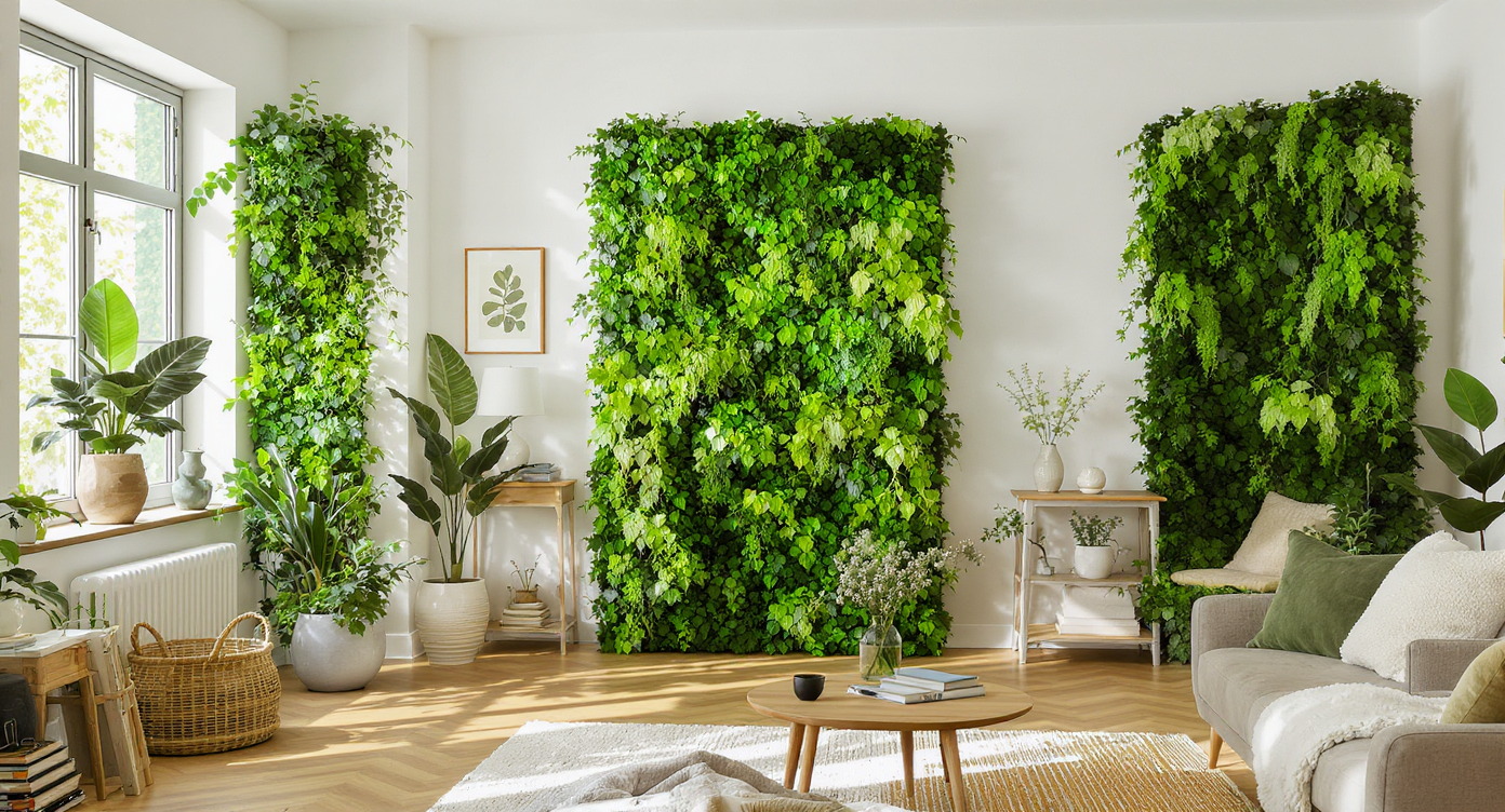 ۹ ایده‌ی خلاقانه با گل مصنوعی دیواری؛ دیوار خونه رو بدون آبیاری سبز کنید