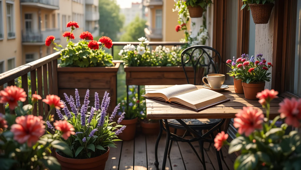 اکتشف گل مصنوعی برای دکوراسیون بالکن: ۱۰ ایده‌ی کاربردی