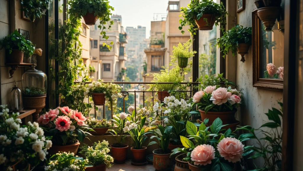 گل مصنوعی برای دکوراسیون باغ‌های کوچک: ۱۰ ایده‌ی فشرده و زیبا